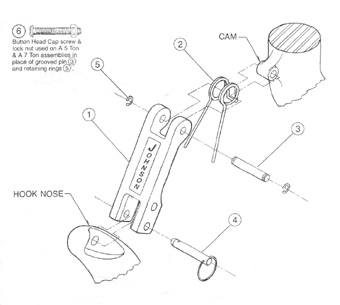 J Latch Kit Assembly Diagram