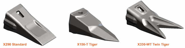 Hensley Style Bucket Teeth By Pengo