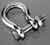 Stainless Steel Bolt Type Anchor Shackle