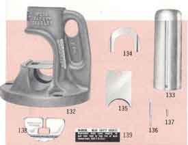 Impact Type Cable Cutter Model 2 Parts List